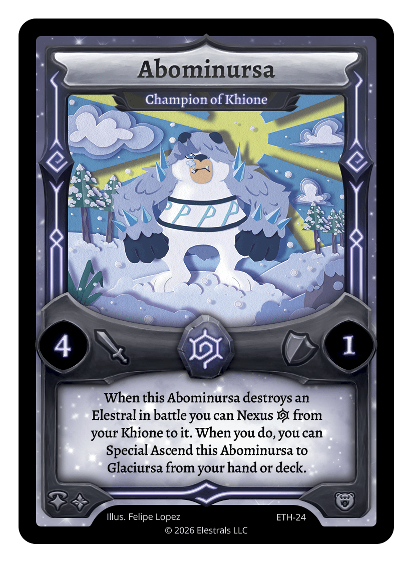 Abominursa - Champion of Khione - ETH-24